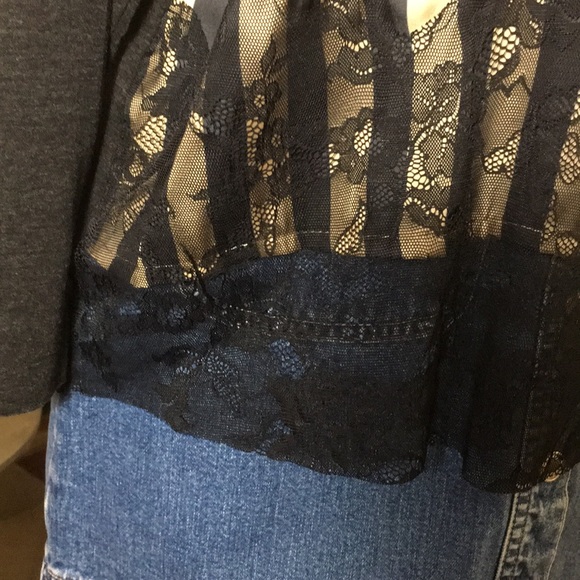 Zara Black & Gold Stripe Top - Picture 4 of 8